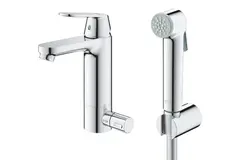 GROHE Eurosmart Cosmopolitan 24191000 Смеситель для раковины с гигиеническим душем, M-size, хром фото
