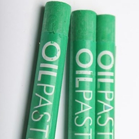 Пастель художественная масляная MUNGYO Oil Pastels Зеленый мох №561 (3шт)