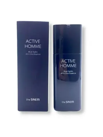 The Saem Active Homme Blue Hydro All in One Essence Эссенция для мужчин многофункциональная