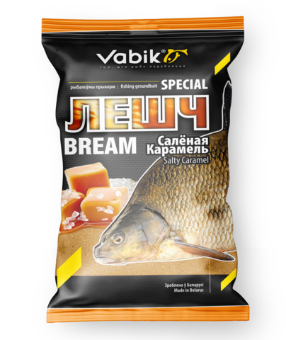 Прикормка Vabik SPECIAL Лещ Соленая Карамель 1кг 10 шт/уп.
