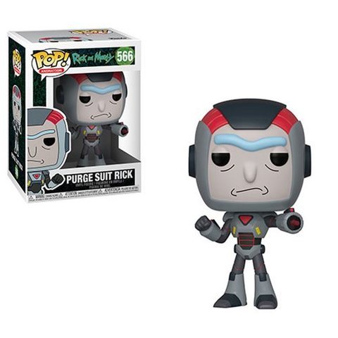 Funko POP! Rick and Morty: Purge Suit Rick (566)