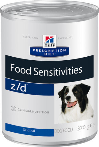 купить хиллс Hill's™ Prescription Diet™ z/d™ Food Sensitivities консервы (влажный корм) для собак, диетический рацион при пищевых аллергиях