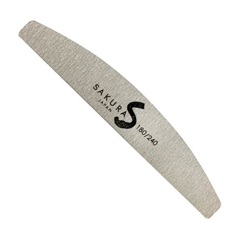 Пилка  серая, полукруглая, 180/240 