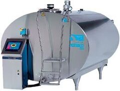 Танк-охладитель молока Serap закрытый эллиптический