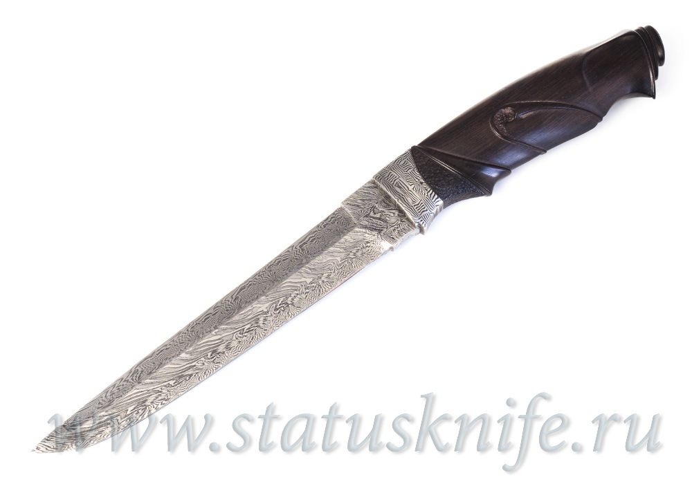 Нож охотничий Roger Bergh Sweden Damascus Fighting