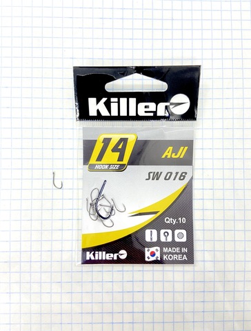 Крючок KILLER AJI № 14 продажа от 10 шт.