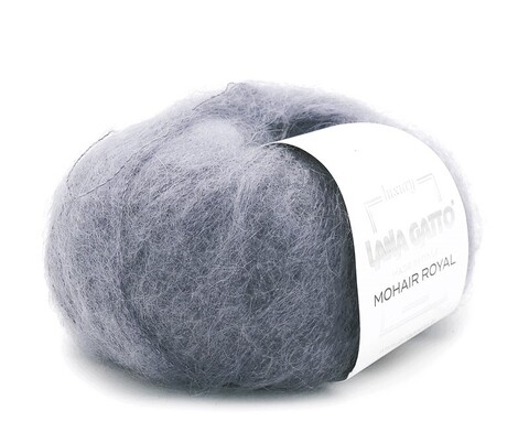 Пряжа Lana Gatto Mohair Royal 9367 шторм