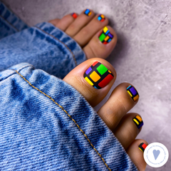 ПЛЕНКИ NAIL WRAPS CUBISM (PED)