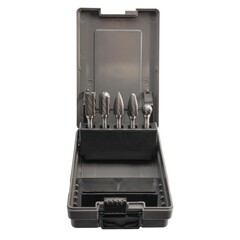 Набор бор-фрез твердосплавных 5шт HM S=6мм H-Tools 116004ROHT