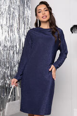 Платье "Дилара" (синее) П7501 LT Collection (Акция)