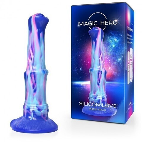 Фаллоимитатор Magic Hero разноцветный (L 250 мм, D 55 мм)