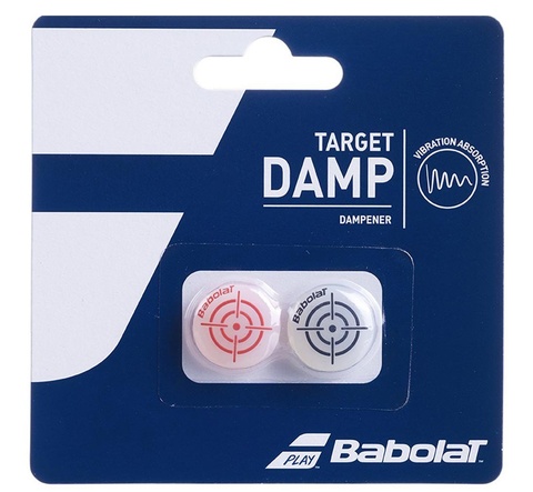 Виброгаситель теннисный Babolat Target Damp 2P - black/fluo red