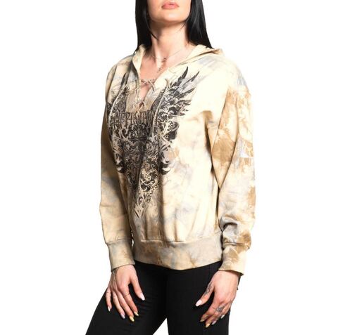 Affliction | Худи женское CASPIAN MANOR AW26147 слева