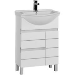 Aquanet 212754 Тумба с раковиной Aquanet Доминика 60 белый (212754) фото