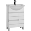 Aquanet 212754 Тумба с раковиной Aquanet Доминика 60 белый (212754)