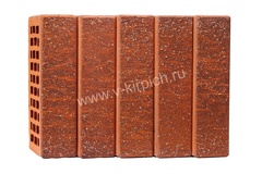 Кирпич лицевой Воротынский одинарный красный, неро