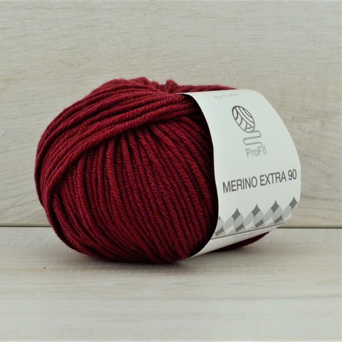 Пряжа Merino Extra (Мерино экстра 90) Бордовый 105