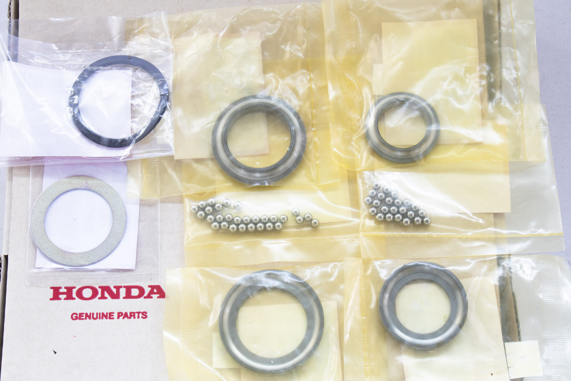 Steering stem bearing set Honda PCX, OEM. - buy | OEM spare parts