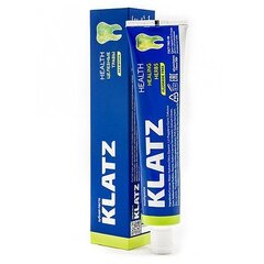 Зубная паста целебные травы без фтора KLATZ Health 75 мл
