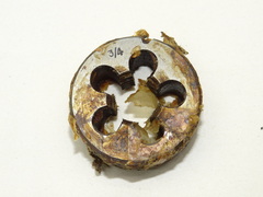 Плашка дюймовая 3/4"  d=45мм