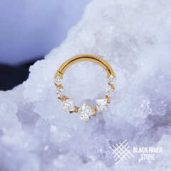 Кликер Magic Crystal PVD Yellow 1.2мм