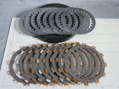 диски сцепления 8/9шт Yamaha FZS1000 YZF750 93-97 YZF1000 96-02 D112/134mm s2.0/3.0 12t