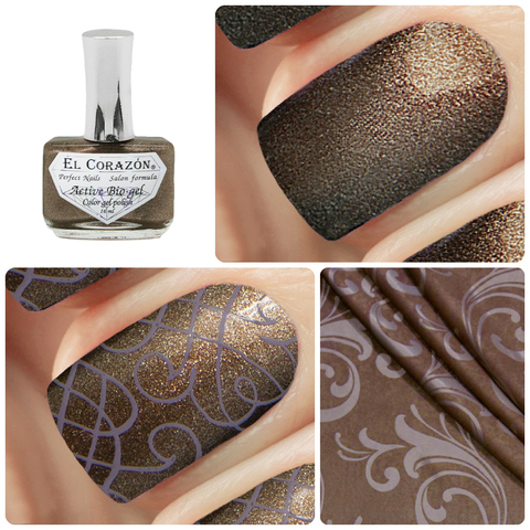 El Corazon 423/ 914 active Bio-gel  French патиновый