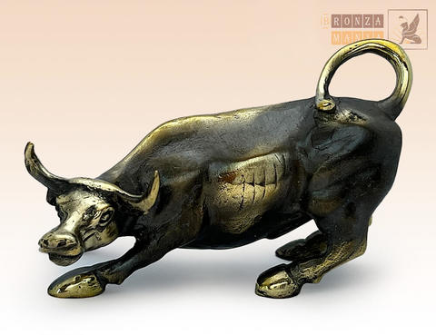 статуэтка Бык биржевой малый