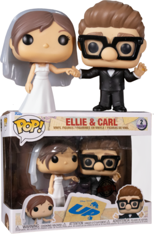 Фигурка Funko Pop! Disney: Up - Ellie & Carl 2-pack (Excl. to Pop in a Box)