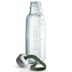 Бутылка, 500 мл, переработанное стекло, зеленая, фото 5