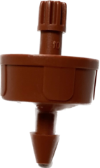 Капельница компенсированная компактная, 8 л/час, 0,5-4 бар, коричневый