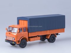 MAZ-53352 with awning 1974-1976 orange 1:43 Nash Avtoprom