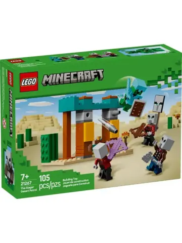 Конструктор Minecraft 21267 Пустынный патруль Обитателей