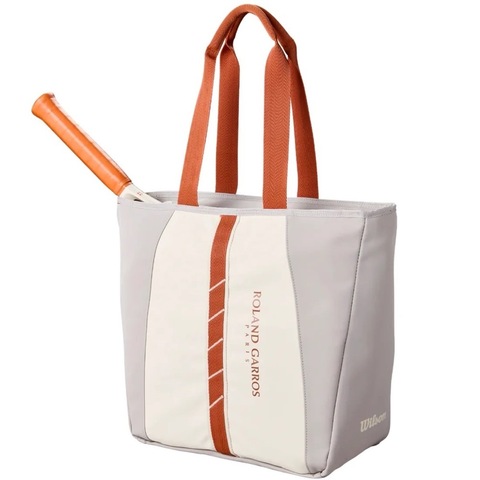 Сумка теннисная женская Wilson Tote Roland Garros 2025 Cream/Clay