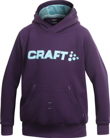 Толстовка Craft Flex Hood детская фиолетовая