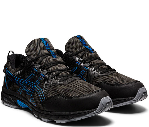 Кроссовки непромокаемые Asics Gel Venture 8 WP Black-Reborn Blue мужские