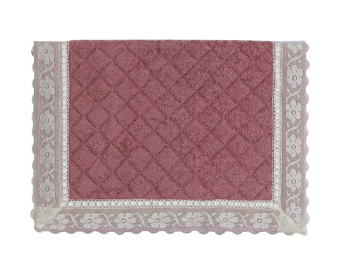 Коврик для ванной 50х70 Old Florence Buratto розовый