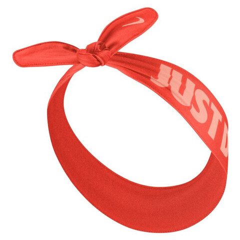 Бандана теннисная Nike Dri-Fit Head Tie Skinny Printed - chile red/bright mango/ember glow