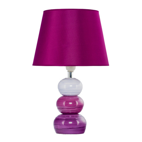 Настольная лампа 33833 Purple Пурпурный