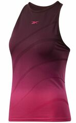 Топ теннисный Reebok United By Fitness Seamless Tank Top W - maroon/pursuit pink