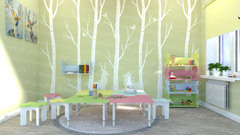 Набор детской мебели «Пазл»