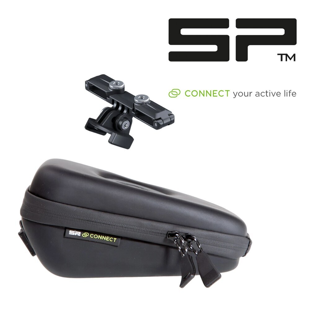 Кейс под седло велосипеда с креплением под фонарь SP Connect SADDLE CASE SET