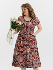 1352В Халат на молнии