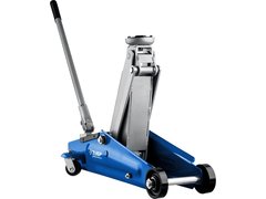 ЗУБР Т-70, 3 т, 130 - 410 мм, подкатной домкрат с поворотной ручкой, Профессионал (43052-3)