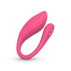 Розовое интерактивное виброяйцо Aria - 