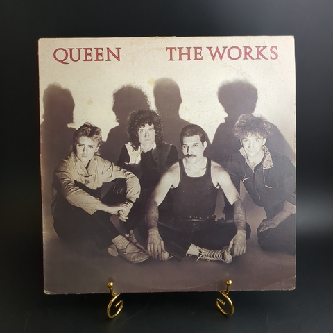 LP Queen - The Works. Зарубежный рок. Виниловая пластинка 12 дюймов England 1984 год