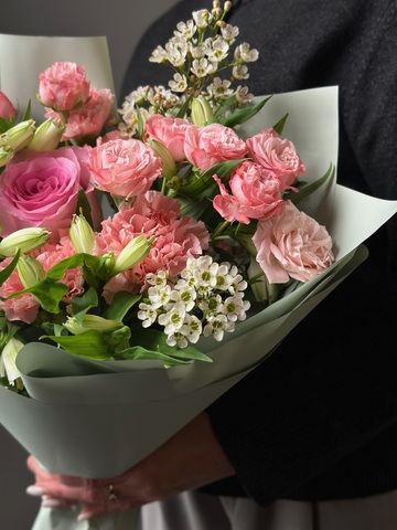 Сборный букет «Нежное трио»