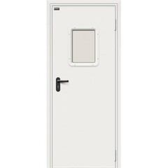 Дверь противопожарная EI 60 ДПО-1 Серый RAL 7035 ГОСТ Р 53307-2009