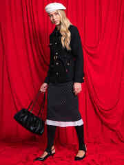 Юбка Париж (черный)