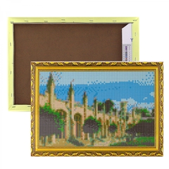 
          Алмазная мозаика Alingar, на подрамнике, с полным заполнением, (глянц), 20х30 см, 20 цветов, "Кисловодск. Нарзанная галерея"